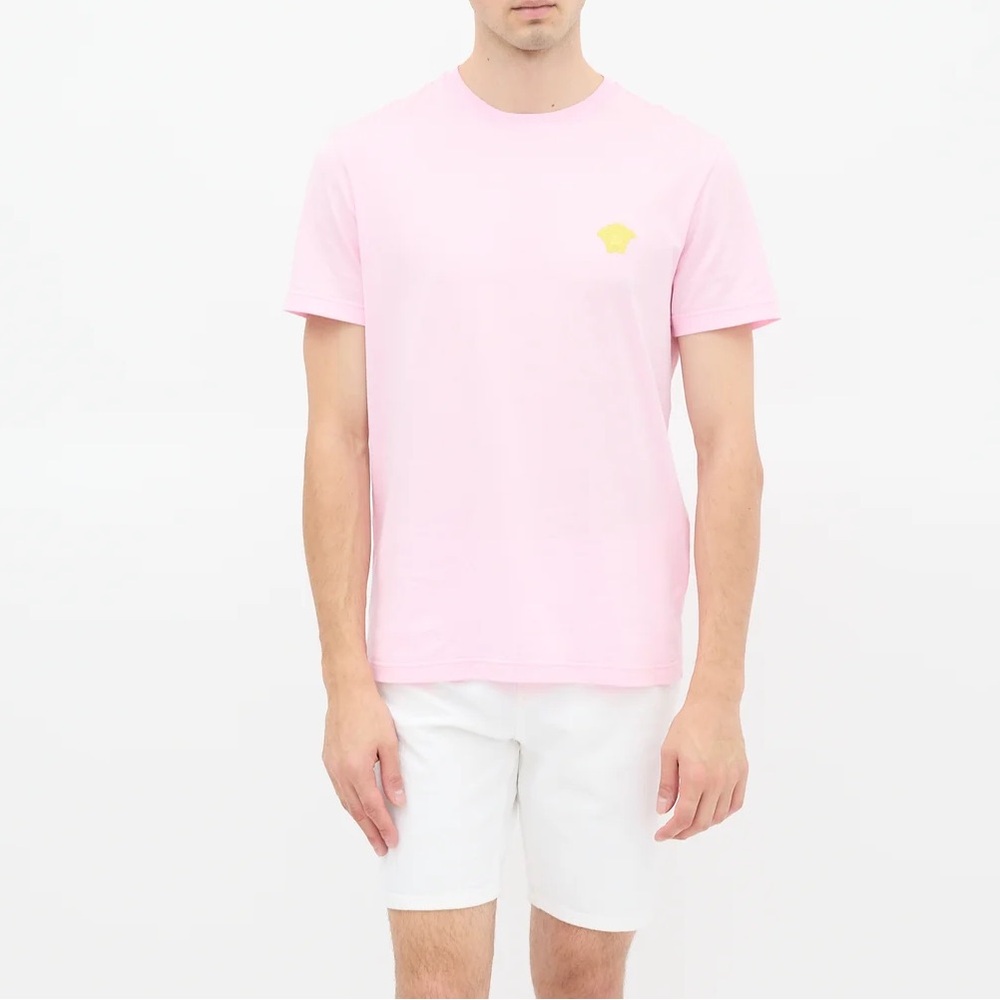Versace NWT men’s small Medusa t-shirt tee shirt candy + pineapple authentic